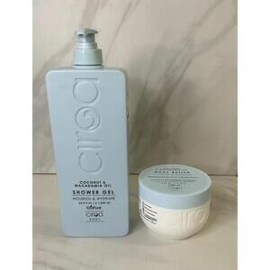 Ciroa Coconut & Macadamia Oil body gel and butter set (Nourish and Hydrate)